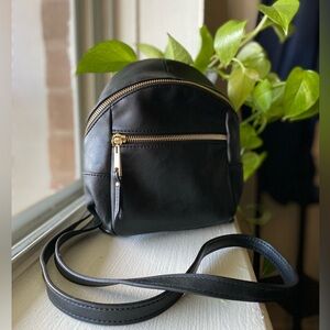 Black with Gold hardware Crossbody